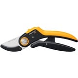 Fiskars Sécateur Plus PowerLever Amboss P741 Noir/Orange