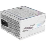 GIGABYTE GP-AE850PM PG5 ICE, 850 Watt alimentation  Blanc, 6x PCIe, 1x 12VHPWR, Gestion des câbles