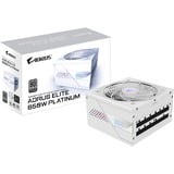 GIGABYTE GP-AE850PM PG5 ICE alimentation  modulaire 850 watt Blanc, 1x 12VHPWR, 6x PCIe