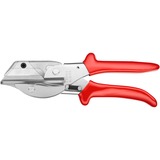KNIPEX Pince pour coupes obliques 94 35 215, Tenailles de cran avec gaines en plastique, chromée
