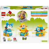 LEGO DUPLO - Animaux 3-en-1 sur roues, Jouets de construction 10446