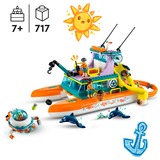 LEGO Friends - Le bateau de sauvetage en mer, Jouets de construction 41734