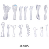 Lian Li EDGE GOLD 1000 alimentation  modulaire 1000 watt Blanc, 1x 12V-2x6, 4x PCIe