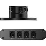 MOZA Kit hub universel Noir, PC, Module de communication de manette de jeu, Noir, Aluminium, USB, Avec fil