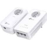 TP-Link TL-WPA8635P KIT v4 CPL + wlan Blanc, Deux adaptateurs, FR