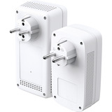 TP-Link TL-WPA8635P KIT v4 CPL + wlan Blanc, Deux adaptateurs, FR