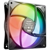 be quiet! Light Wings LX PWM Reverse ventilateur de boîtier RGB  Noir, 120 x 120 x 25 mm, Ventilateur, 12 cm, 1500 tr/min, 83 m³/h, Noir