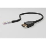 goobay Câble HDMI 2.0 haute vitesse avec Ethernet Noir, 10 mètres