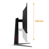 AOC Q27G4ZD QD-OLED 27" Moniteur gaming Noir/rouge, 1x DisplayPort, 2x HDMI, 4x USB-A, 240 Hz