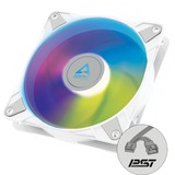 ARCTIC P14 PWM PST A-RGB, Ventilateur de boîtier Blanc, 4 broches PWM