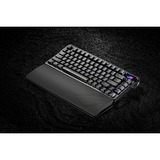 ASUS Azoth Extreme, clavier gaming Noir, Layout États-Unis, ROG NX Snow, 75%, PBT Keycaps, Hot-swap, 2.4GHz | Bluetooth 5.1 | USB