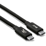 Club 3D USB-C 80Gbps Certified 240W 8k 240Hz, Câble Noir, 1.2m