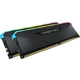 Corsair 16 Go DDR4-3200 Kit, Mémoire vive Noir, CMG16GX4M2E3200C16, Vengeance RGB RS, XMP 2.0