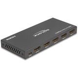 DeLOCK Switch HDMI 4 x entrée HDMI vers 1 x sortie HDMI 8K 60 Hz Noir