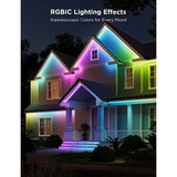 Govee RGBICWW Outdoor LED Strip Lights (10 mètres), Bande LED 2,4GHz-wifi + Bluetooth