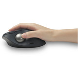 Kensington Pro Fit Ergo TB550, Trackball Noir, 400 - 1600 dpi, Bluetooth, 2,4 GHz