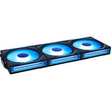 Lian Li UNI FAN SL-INFINITY 120 Wireless Reversed Blade ventilateurs de boîtier RGB  Noir, 3 pièces, 120 x 122 x 25 mm, PWM