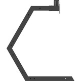 Res-Tech X1-GT Monitor Stand Independent Single, Support de moniteur Noir, VESA 100 mm