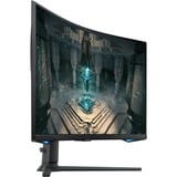 SAMSUNG Odyssey G6 S32BG650EU 32" Moniteur gaming  Noir, 2x HDMI, 1x DisplayPort, 2x USB-A 3.2 (5 Gbit/s), 1x RJ-45, 240 Hz