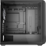 Sharkoon MK2 RGB boîtier mini tower Noir | 2x USB-A | 1x USB-C | RGB | Verre Trempé
