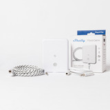 Shelly Flood Gen4, Détecteur d'eau Blanc, Wi-Fi, Zigbee, Bluetooth, détection fuites