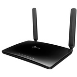 TP-Link TL-MR6400 Routeur sans fil N 4G LTE 300 Mbps, WLAN-LTE-Routeur Noir, Wi-Fi 4 (802.11n), Monobande (2,4 GHz), Ethernet/LAN, 3G, Noir, Routeur