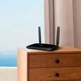 TP-Link TL-MR6400 Routeur sans fil N 4G LTE 300 Mbps, WLAN-LTE-Routeur Noir, Wi-Fi 4 (802.11n), Monobande (2,4 GHz), Ethernet/LAN, 3G, Noir, Routeur