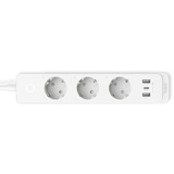 TP-Link Tapo P300 Smart wifi, Multiprise Blanc, 2 ports USB-A, 1 port USB-C, WiFi, Bluetooth 4.2