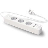 TP-Link Tapo P300 Smart wifi, Multiprise Blanc, 2 ports USB-A, 1 port USB-C, WiFi, Bluetooth 4.2