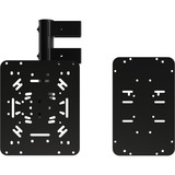 Trak Racer Kit de support Flight Simulator Noir, 2 pièces