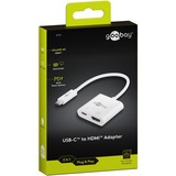 goobay 51775, Adaptateur Blanc