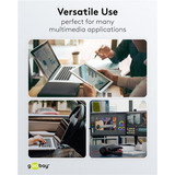 goobay Supersoft USB-C > USB-C 2.0, Câble Noir, 0,5 mètre