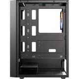 Antec AX27 RGB Elite boîtier midi tower Noir | 3x USB-A | Window
