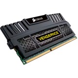 Corsair 8 Go DDR3-1600 Kit, Mémoire vive Noir, CMZ8GX3M2A1600C9, Vengeance Black, XMP, Lite retail, Détail Lite