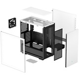 DeepCool CH510 boîtier midi tower Blanc | 2x USB-A | Verre Trempé