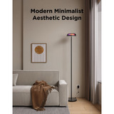 Govee Uplighter Floor Lamp, Lampe Noir, 2,4GHz-wifi + Bluetooth