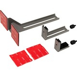 Inter-Tech GH-01 Universel Support de carte graphique Gris, Universel, Support de carte graphique, Métal, Anthracite, 100 mm, 40 mm