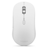 Lenovo Yoga Silent Bluetooth Mouse, Souris Blanc/gris, Bluetooth 5.3, 4000 DPI, silencieuse