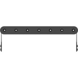 MOZA SRP2 rear support bracket Noir, Acier, réglable