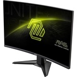 MSI MAG 27C6F 27" Moniteur gaming incurvé  Noir, 180Hz, DisplayPort, HDMI, Adaptive Sync