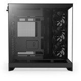 NZXT Flow H9 boîtier midi tower Noir (Mat) | 2x USB-A | 1x USB-C | Verre Trempé