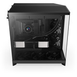 NZXT Flow H9 boîtier midi tower Noir (Mat) | 2x USB-A | 1x USB-C | Verre Trempé