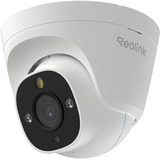 Reolink RP-PCT8M, caméra de sécurité PoE 4K/8MP intelligente avec vision nocturne IR et couleur, Caméra de surveillance Blanc