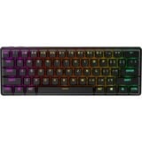 SteelSeries Apex Pro Mini Wireless RGB clavier gaming mécanique Noir, Layout FR (AZERTY), SteelSeries OmniPoint 2.0, 60%, Double-shot PBT