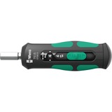 Wera 7515 Tournevis dynamométrique Kraftform Safe-Torque Speed Noir/Vert, 2-6 Nm