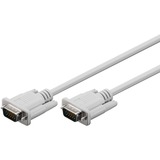 goobay Câble de raccordement RJ-45 S/FTP Cat.6a Gris, 50 mètres, Sans fiche