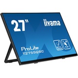 iiyama ProLite T2755QSC-B1 27" Moniteur tactile Noir, 1x DisplayPort, 1x HDMI, 2x USB-A