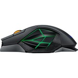 ASUS ROG Spatha X souris Droitier RF Wireless + USB Type-A Optique 19000 DPI, Souris gaming Noir, Droitier, Optique, RF Wireless + USB Type-A, 19000 DPI, Noir