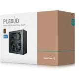 DeepCool PL800D, 800 Watt alimentation  Noir, 1x 12VHPWER, 3x PCIe