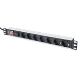 Digitus PDU Bloc d'alimentation 7 prises, 19", 1U 7x prises, Protection contre les surtensions